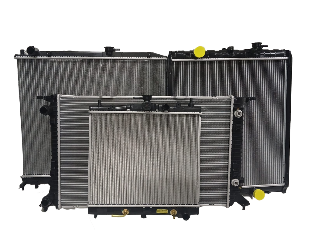 A collection of radiator available at radiator services limited in Kingston Jamaica